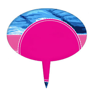 congratulations thanks shower gift party colorful cake topper