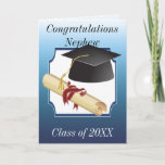 Congratulations To Nephew Who Graduated Card