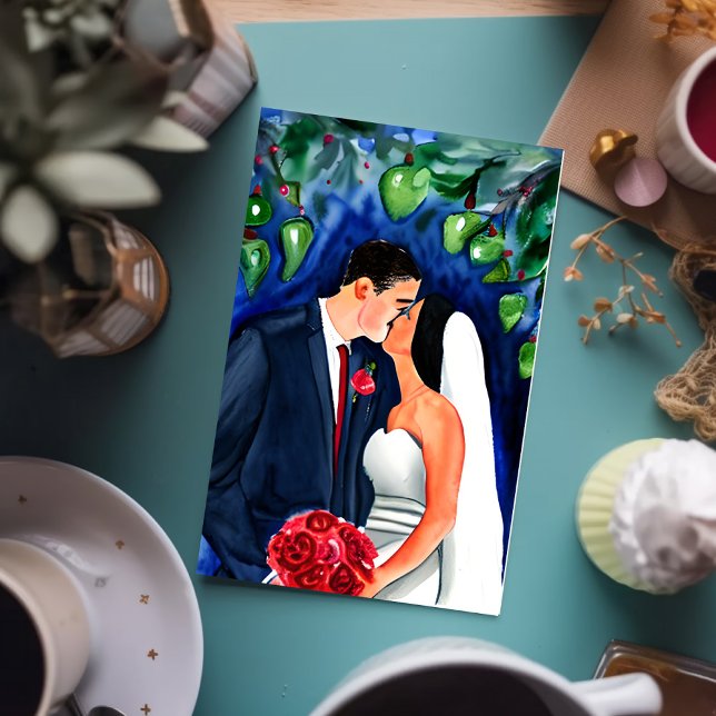 Congratulations to the Bride and Groom Personalize Card (Creator Uploaded)