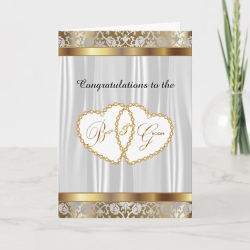 Congratulations to the Bride and Groom _ Wedding Card