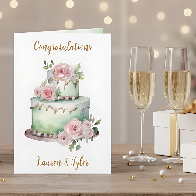 Congratulations to the Bride and Groom | Wedding Card (Creator Uploaded)