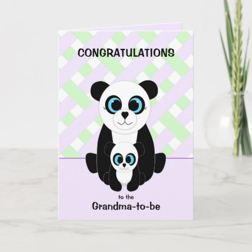 Congratulations to the Grandma_to_be Card