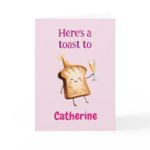 Congratulations to Women, Funny Toast, Bubbly 