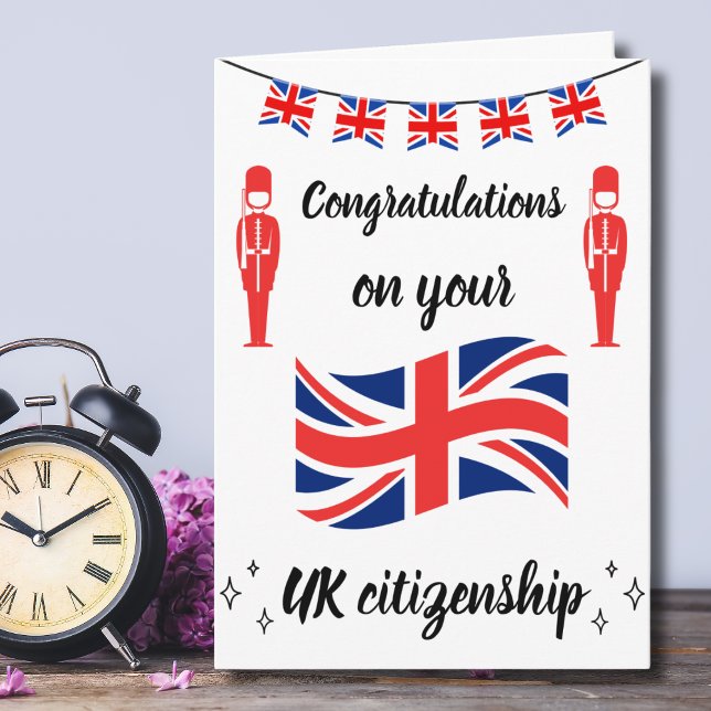 Congratulations UK Citizenship English New Citizen Card (Creator Uploaded)