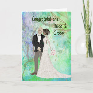 Congratulations Wedding Card for Mixed Marriage