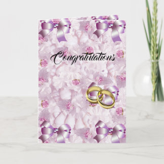 Congratulations Wedding, Engagement, Card