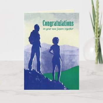 Congratulations-wedding-engagement-moving In Card by GoodThingsByGorge at Zazzle