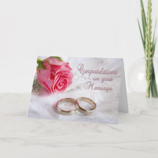 Congratulations Wedding Marriage Card