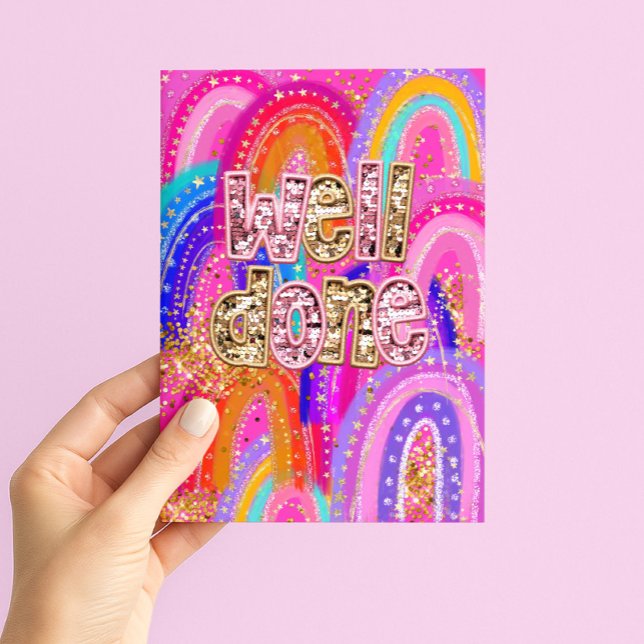 Congratulations Well Done Card (Creator Uploaded)
