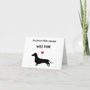 congratulations, well done card