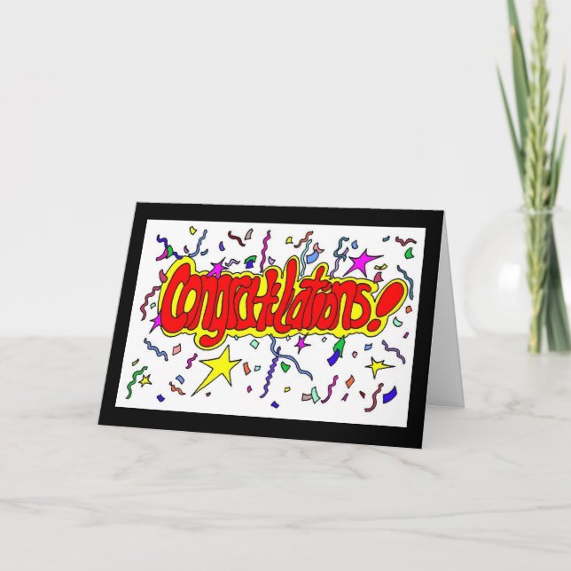 Congratulations_white Card (Front)