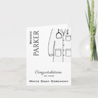 Congratulations White Coat Ceremony Doctor