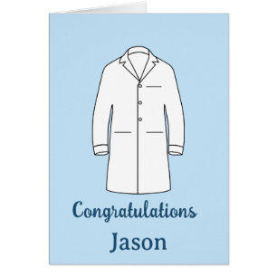 Congratulations White Coat Ceremony Doctor Cards