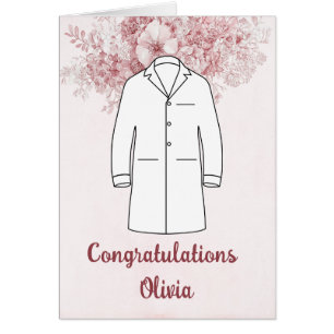 Congratulations White Coat Ceremony Doctor  Cards