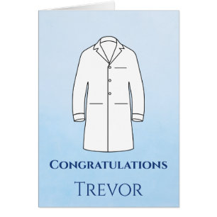 Congratulations White Coat Ceremony Doctor Cards