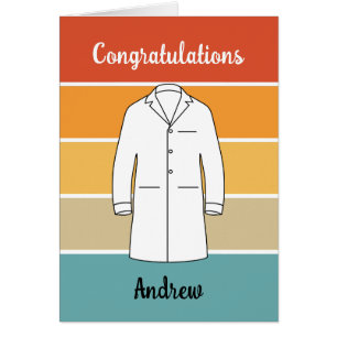 Congratulations White Coat Ceremony Doctor  Cards