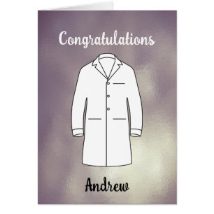 Congratulations White Coat Ceremony Doctor  Cards