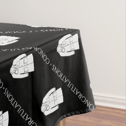 Congratulations White Coat Ceremony Party Tablecloth