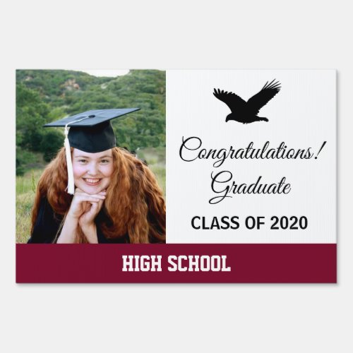Congratulations with editable images graduation sign