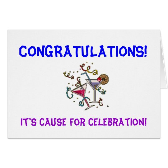 CONGRATULATIONS!, You Finally Left that Bum! Card