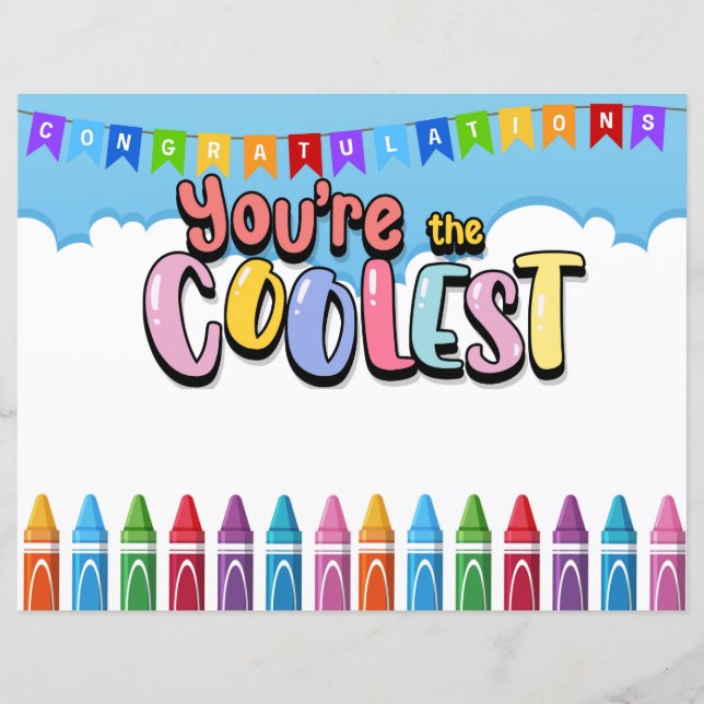 Congratulations Your The Coolest (Front)