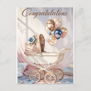 Congratulations! You're Invited to Cele Holiday Postcard