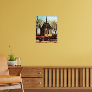 Congregation Leaving Reformed Church Poster
