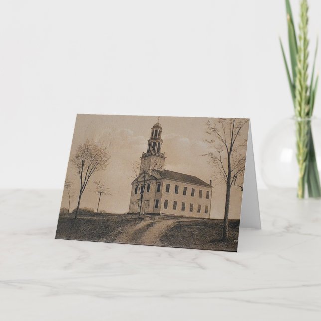 Congregational Church Greeting Card (Front)