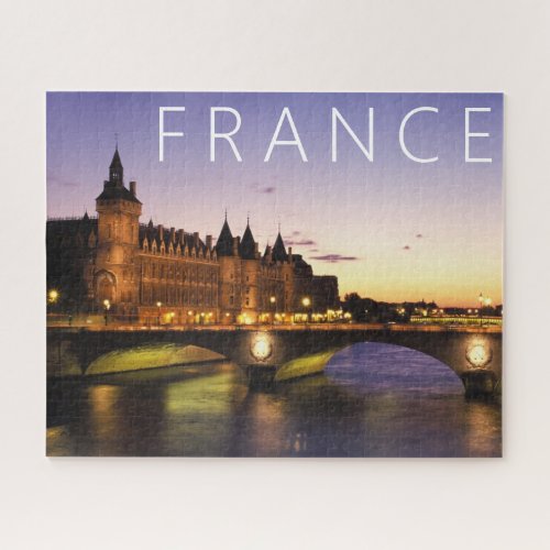 Congress at the River Seine  Paris France Jigsaw Puzzle