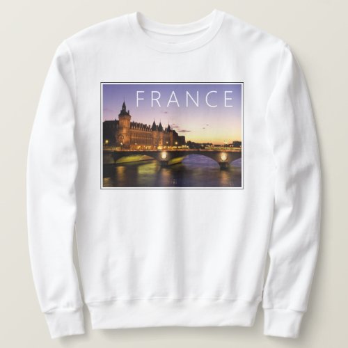 Congress at the River Seine  Paris France Sweatshirt