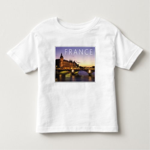 Congress at the River Seine  Paris France Toddler T_shirt