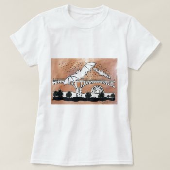 Congress Avenue Bats T-shirt by KaliParsons at Zazzle