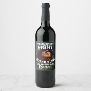CONGRESS FW FV SENATE HG VOTE EARLY MAIL BALLOT T WINE LABEL