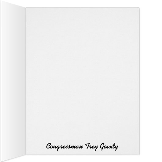 Congressman Trey Gowdy (Inside (Right))