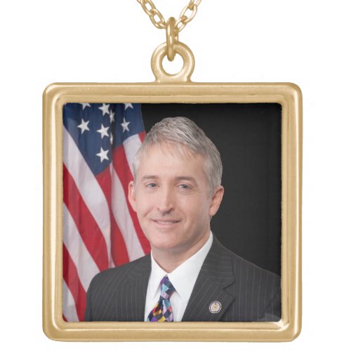 Congressman Trey Gowdy Gold Plated Necklace