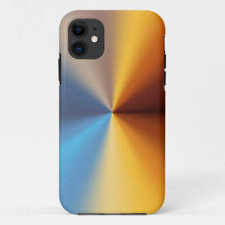 Conical metallic gradient iPhone 11 case