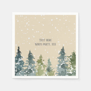 Conifer, Pine Tree, Evergreen Napkins