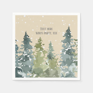 Conifer, Pine Tree, Evergreen Napkins