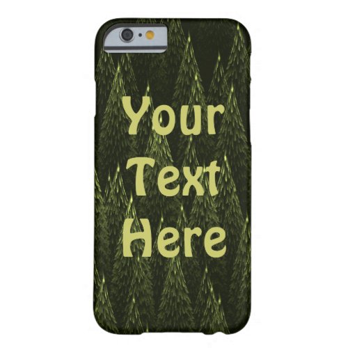 Conifers Barely There iPhone 6 Case