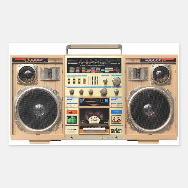 Conion TC-999 Boombox Sticker (Front)