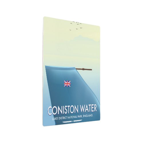 Coniston Water lake district England Metal Print