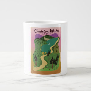 Coniston Water Lake District Giant Coffee Mug