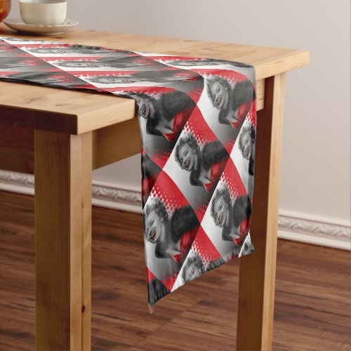 CONJO2 Red Dots Marilyn ZAZZ Short Table Runner