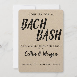 Conjoined Bachelor/Bachelorette Party Invitation