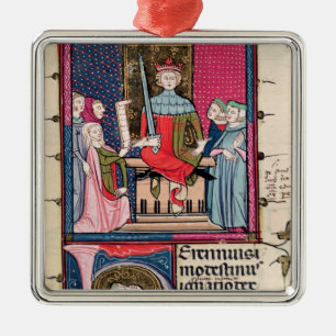 Conjugal Law, an adulterous wife appearing Metal Ornament