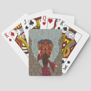 Conjuring the Dragon Poker Cards