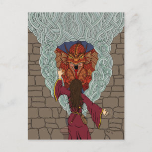 Conjuring the Dragon Postcard