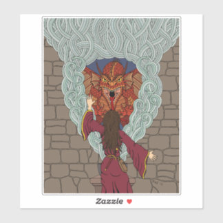 Conjuring the Dragon Sticker