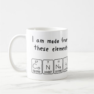 Connah periodic table name mug