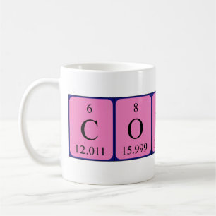 Connah periodic table name mug